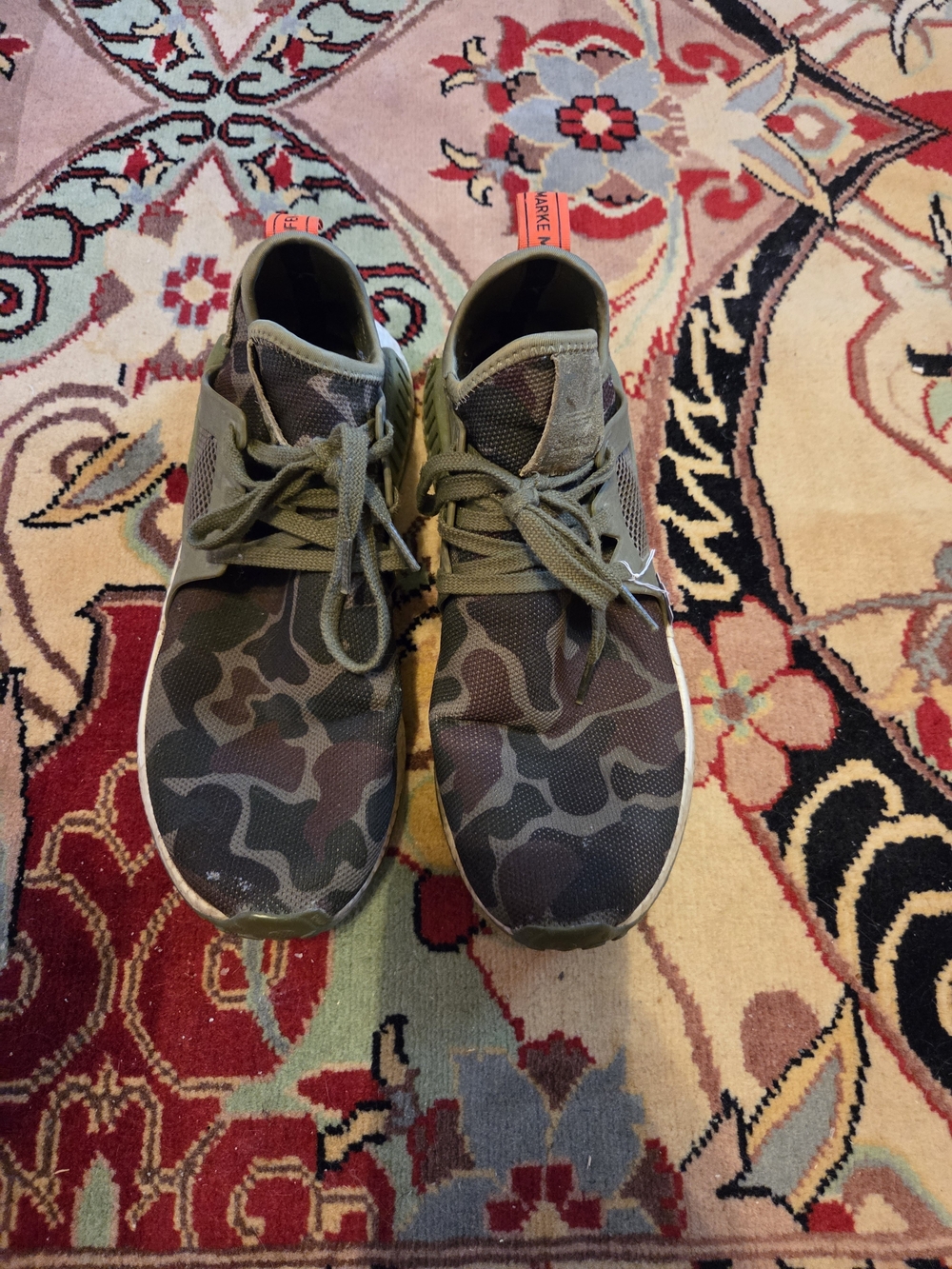 Adidas NMD_XR1 Olive Cargo Duck Camo Mens Sneakers